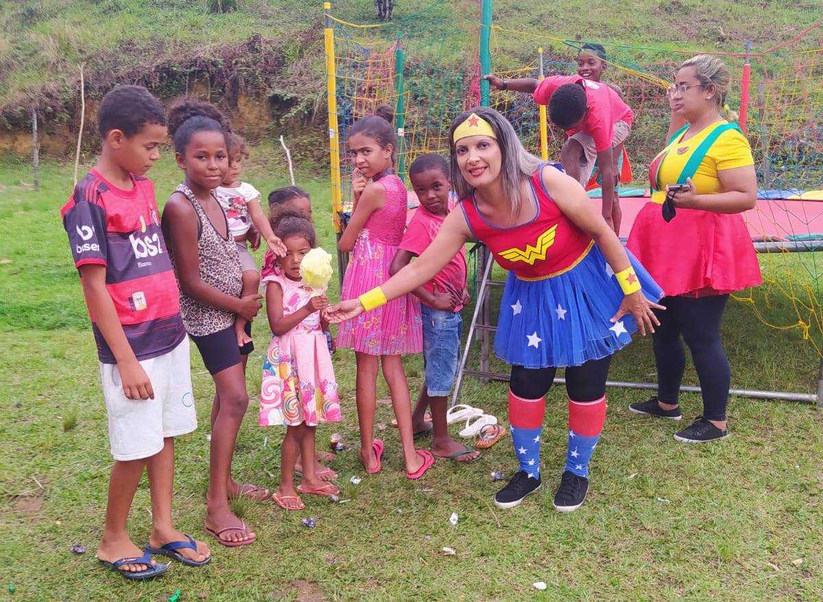 Camacã: Caravana da Alegria leva diversão para as crianças de Jacareci e Assentamento Nova Ipiranga